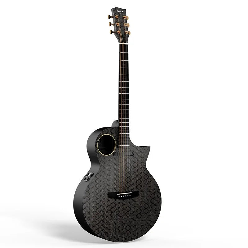 Đàn Guitar Enya X4 Pro Black Hole - Luca Stricagnoli
