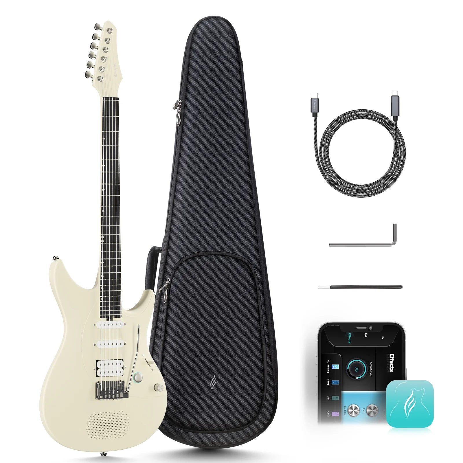 Đàn Guitar Enya Inspire - Ivory