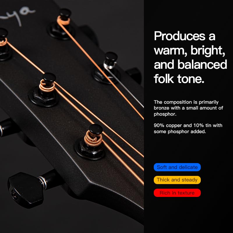 Dây Đàn Guitar Acoustic Enya EG6