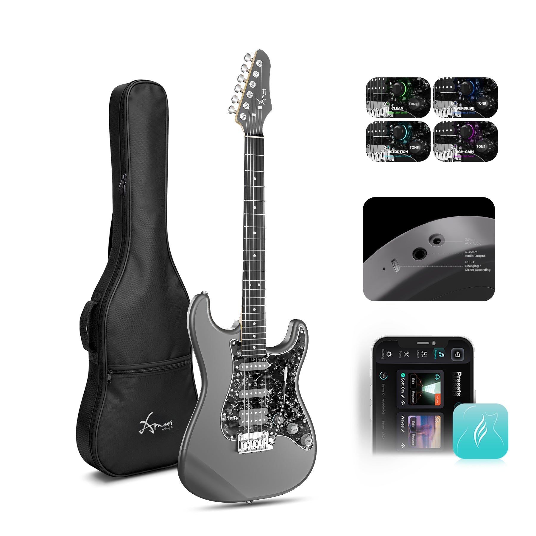 Đàn Guitar Enya Amari E-SP1 Basic