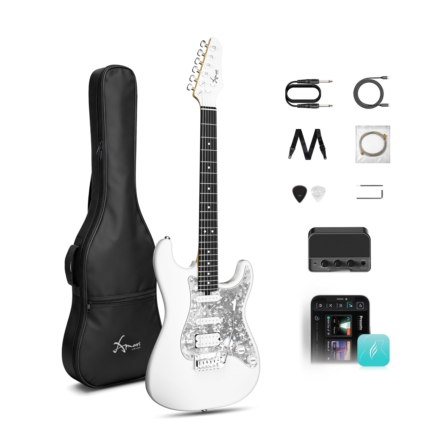 Đàn Guitar Enya Amari E-SP1 Deluxe-Enya Music Việt Nam
