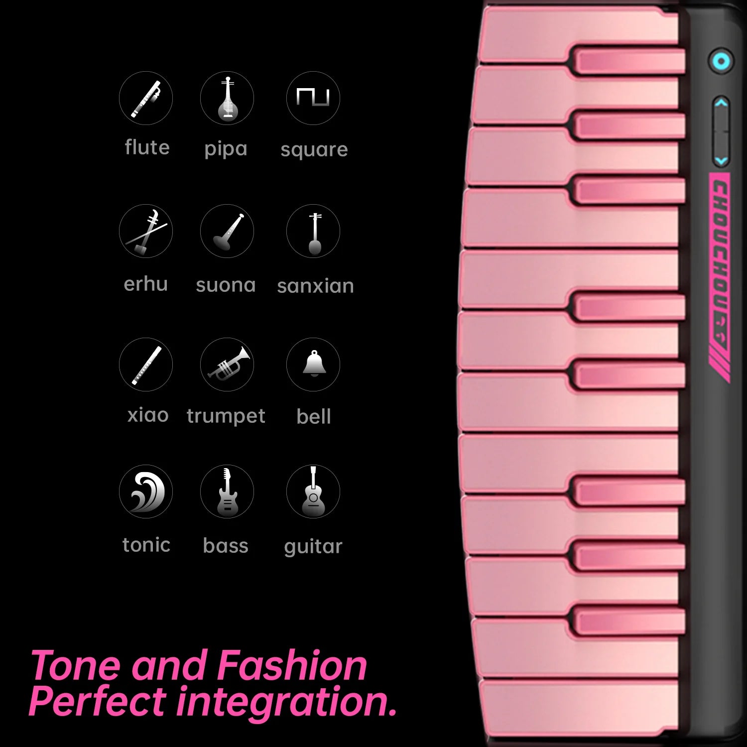 Đàn Guitar Enya Cyber G Keyboard - Chou Chou