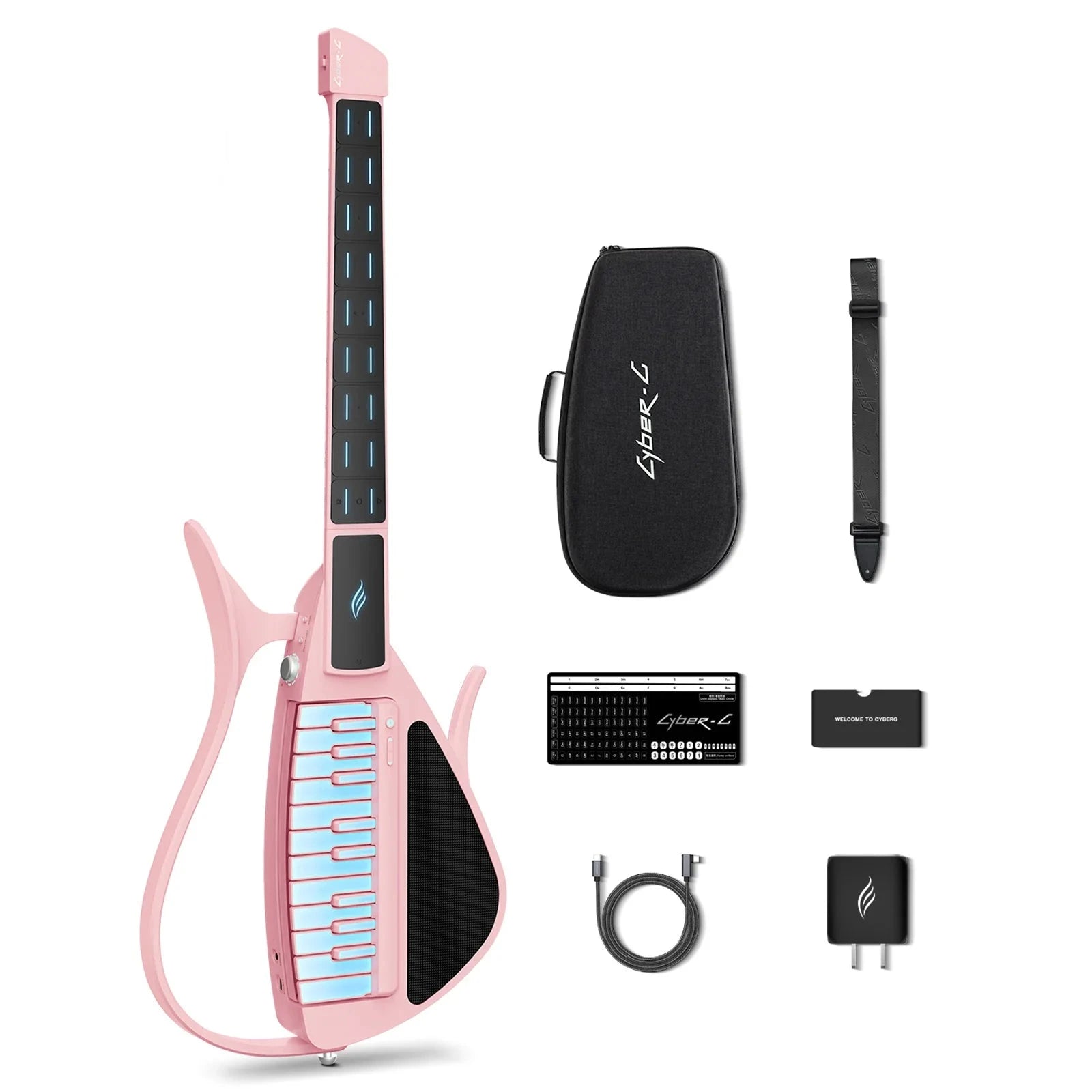 Đàn Guitar Enya Cyber G - Pink