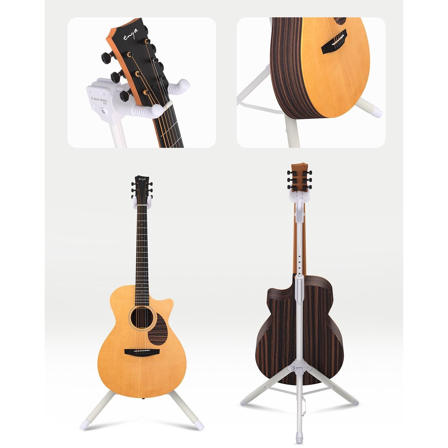 Giá Để Đàn Guitar Enya EGS1 - Foldable Tripod Guitar Stand