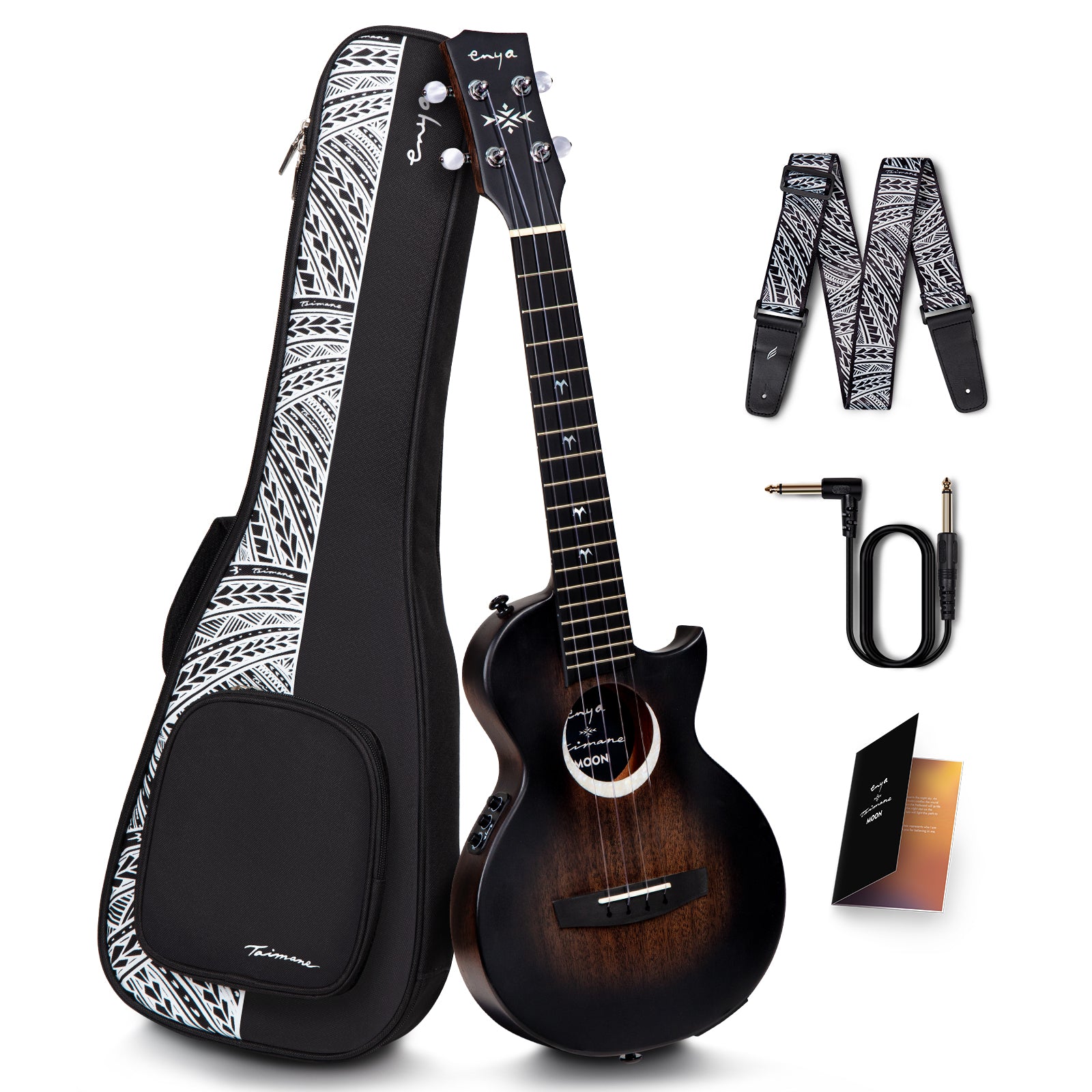 Đàn Ukulele Enya Moon - Taimane Signature
