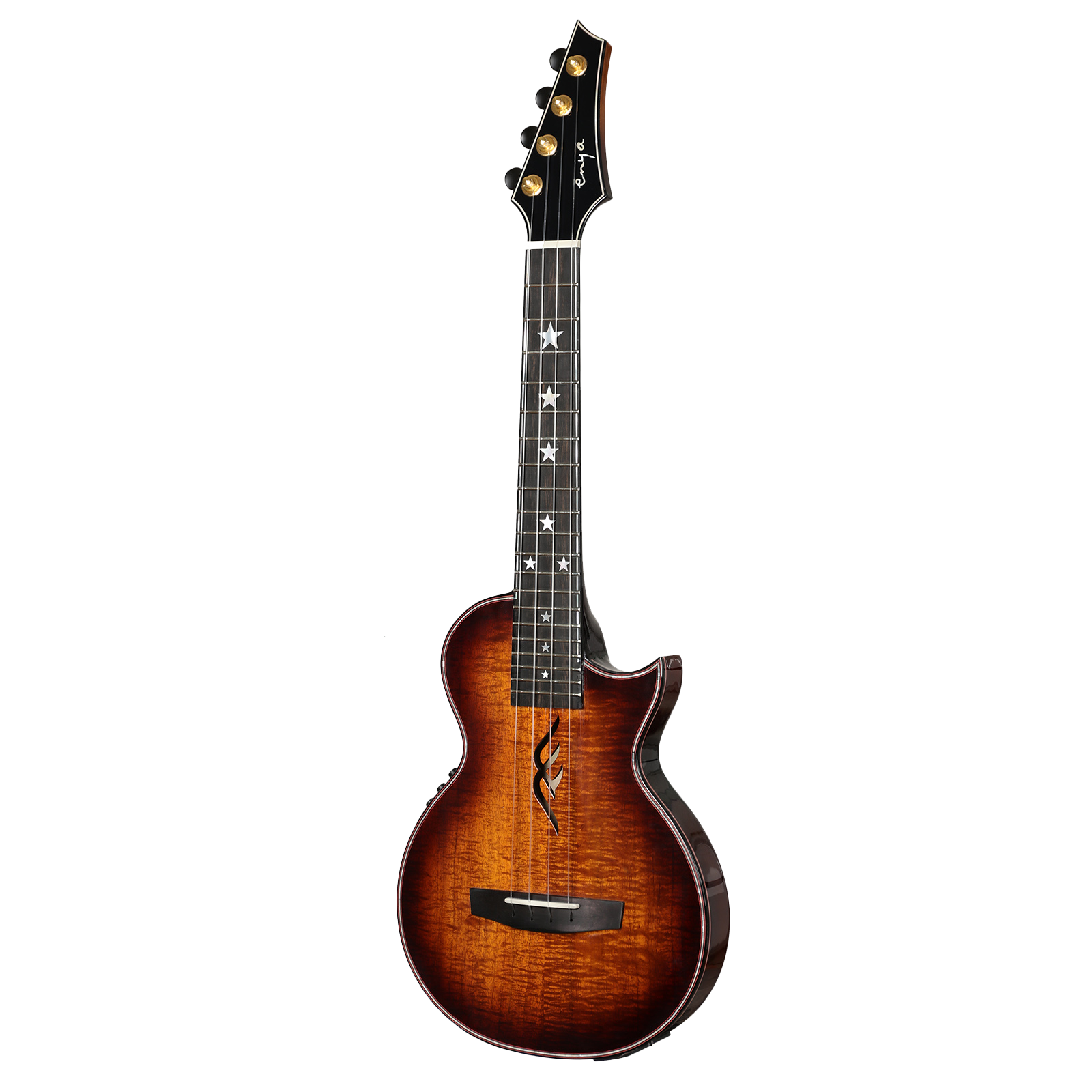 Đàn Ukulele Enya EUT E6 FE Koa EQ - Limited Edition