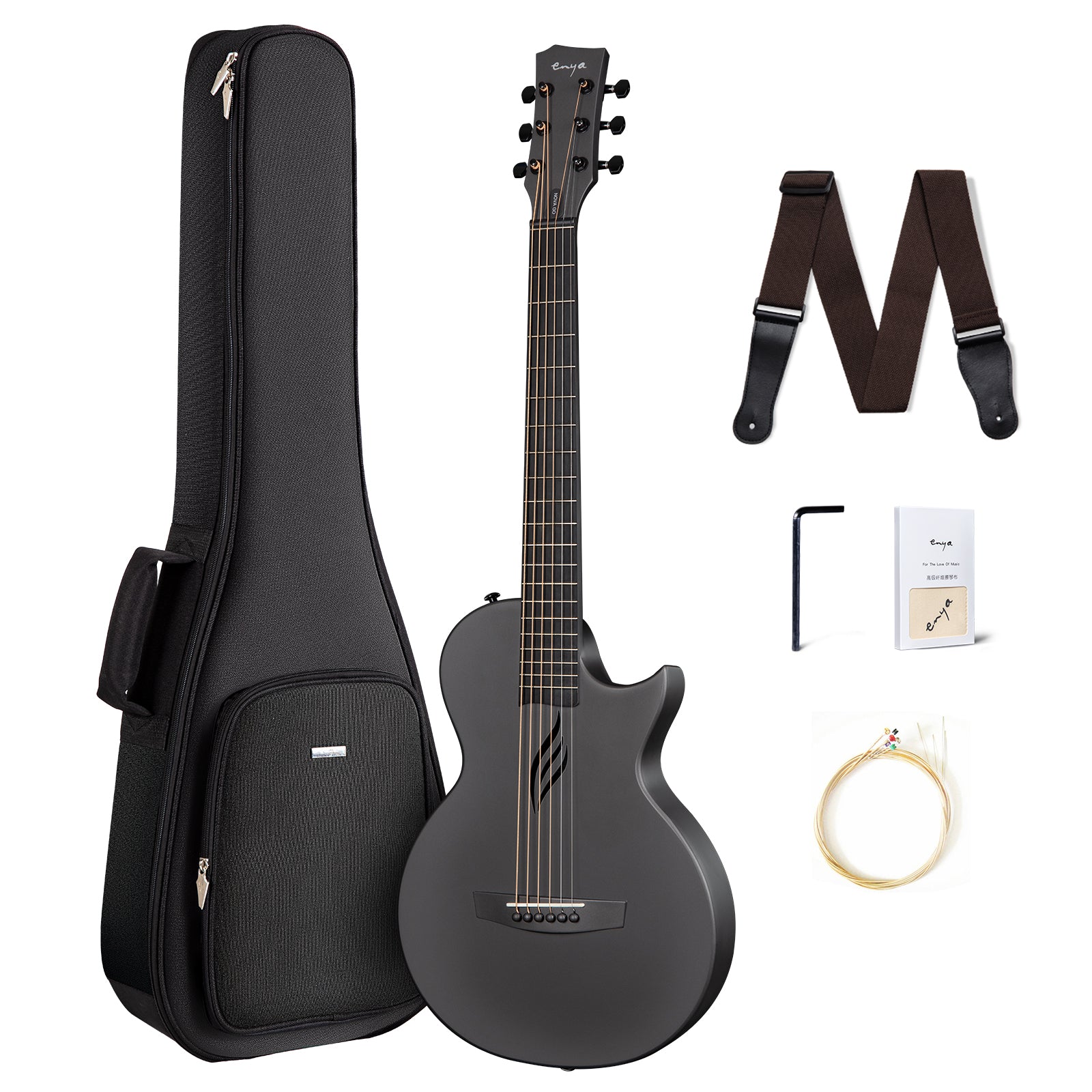 Đàn Guitar Enya Nova Go - Black