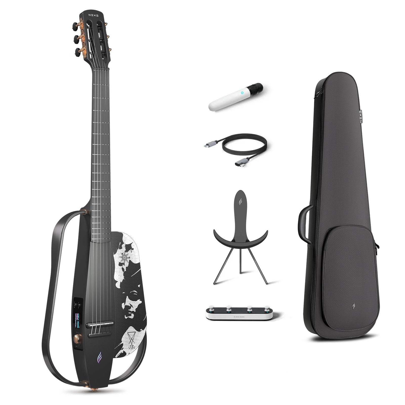 Đàn Guitar Enya NEXG 2N Lucifer - Andrea Chiarini