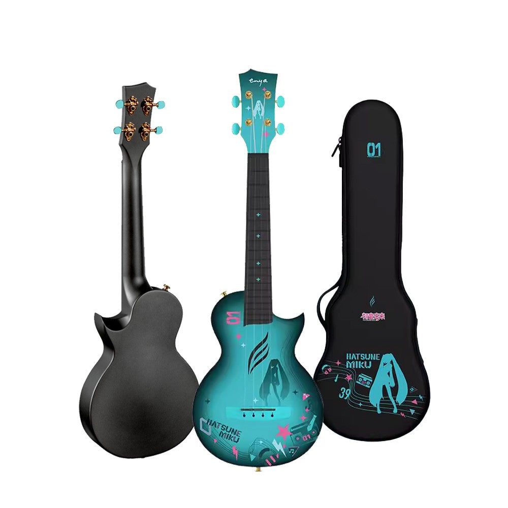 Đàn Ukulele Enya Nova U - Hatsune Miku Blue