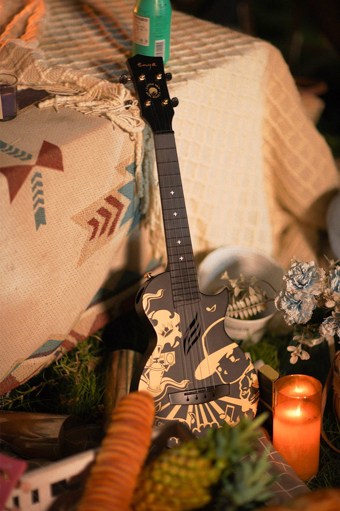 Đàn Ukulele Enya Nova U - Jay Chou Black