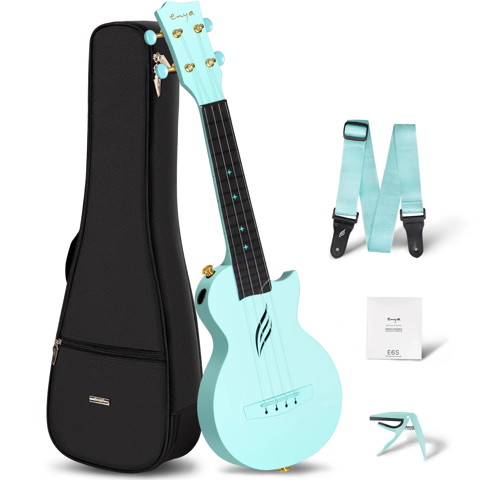 Đàn Ukulele Enya Nova U Mini - Blue