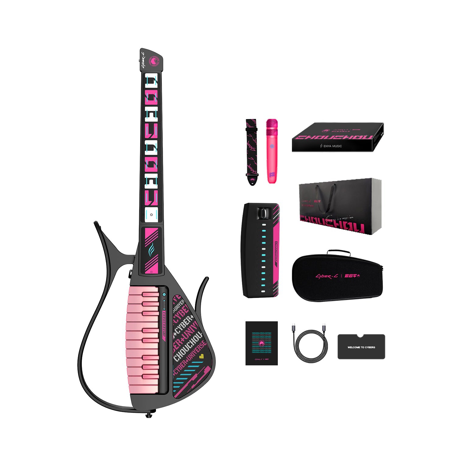 Đàn Guitar Enya Cyber-G - Chou Chou