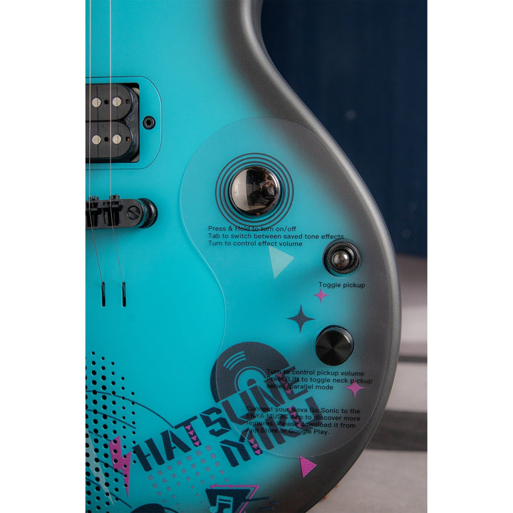 Đàn Guitar Enya Nova Go Sonic - Hatsune Miku Edition Blue