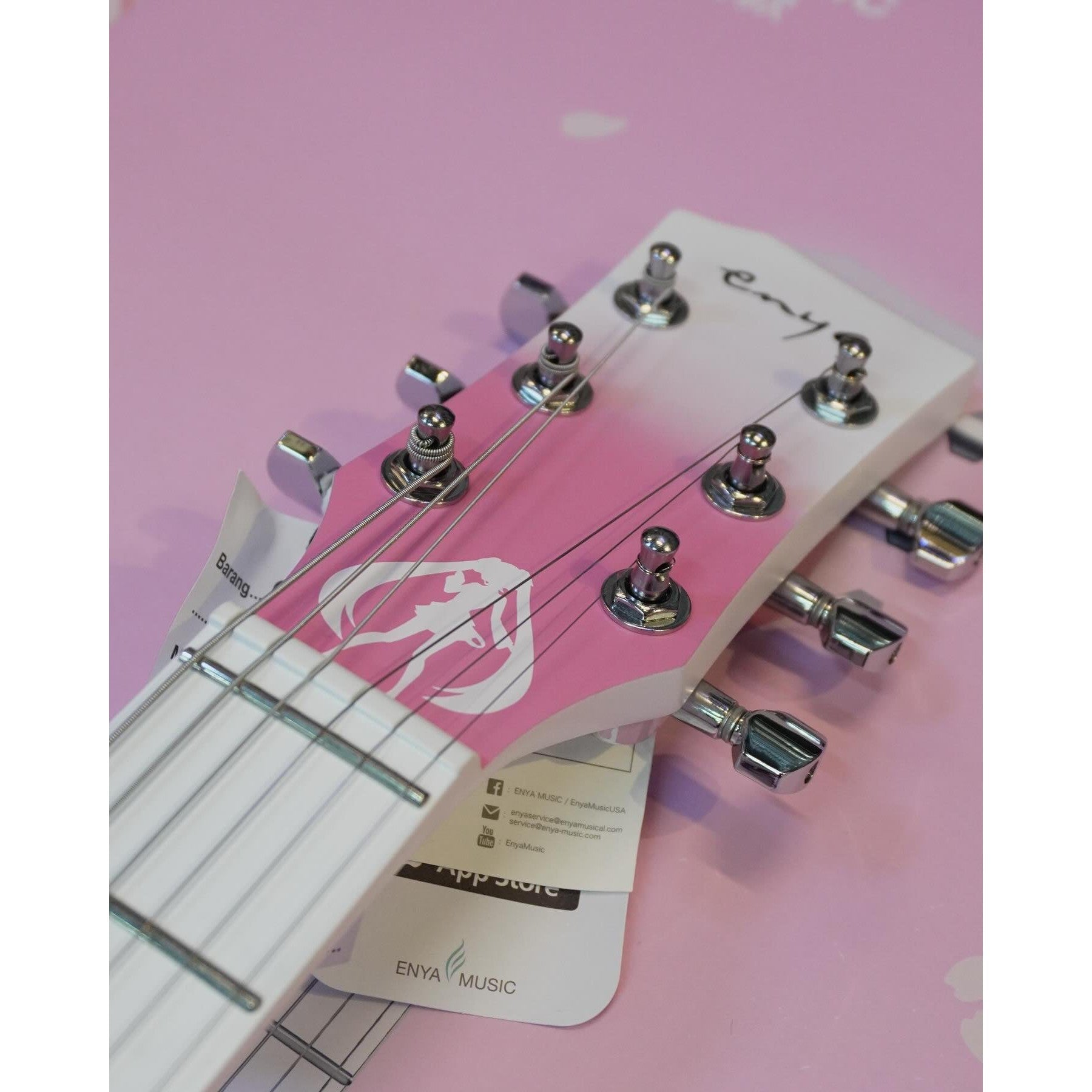 Đàn Guitar Enya Nova Go Sonic - Hatsune Miku Edition Pink