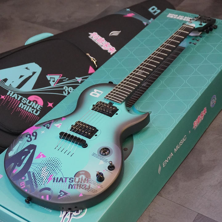 Đàn Guitar Enya Nova Go Sonic - Hatsune Miku Edition Blue