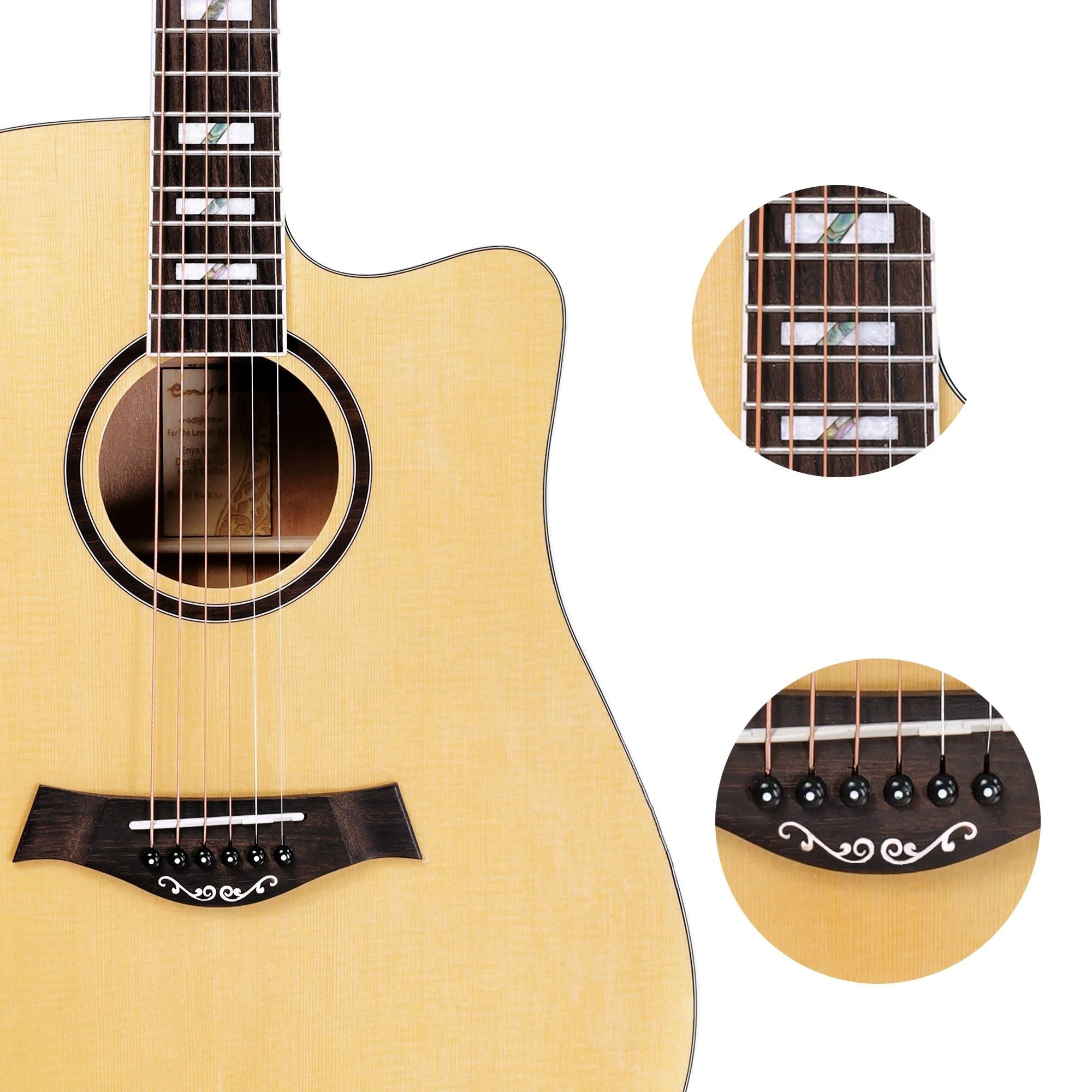 Đàn Guitar Enya 18 Dreadnought