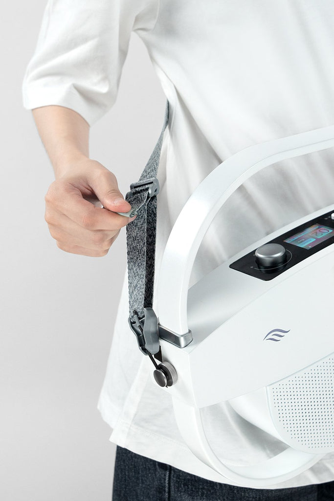 Dây Đeo Đàn Guitar Enya Magnetic Strap ES MS1 - Black