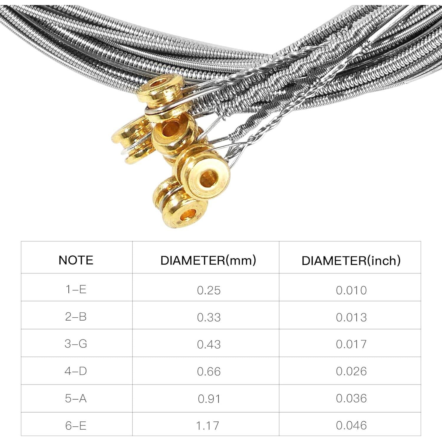 Dây Đàn Guitar Điện Enya EG10