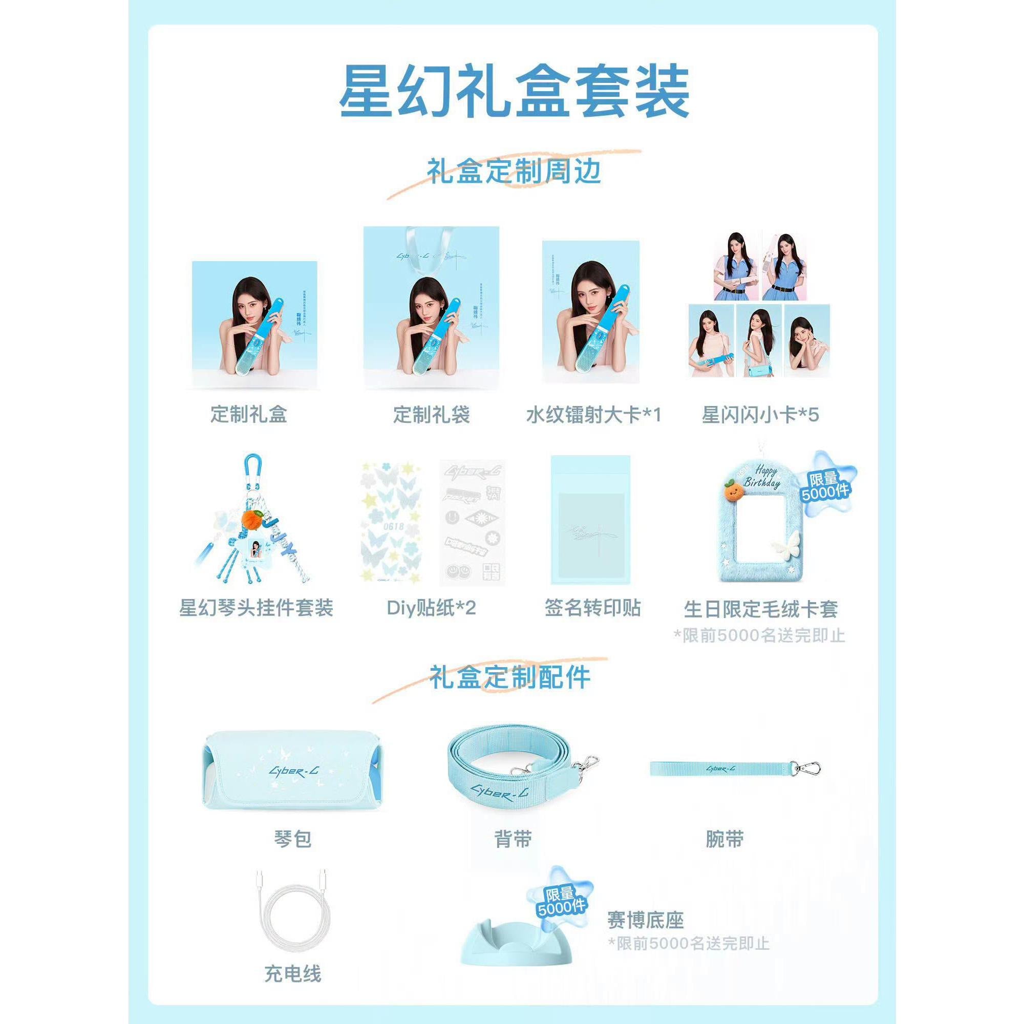 Đàn Guitar Enya Cyber-G Pocket Star Fantasy - Ju Jing Yi