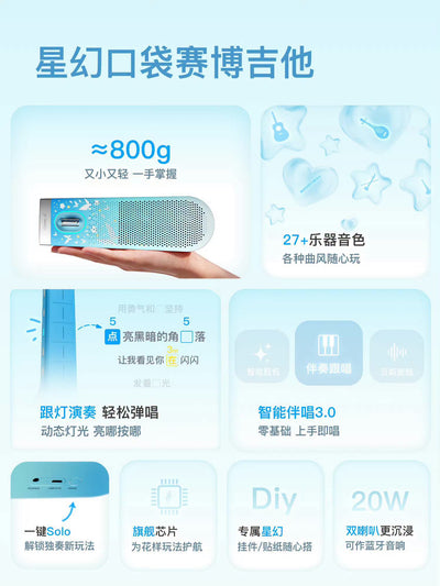 Đàn Guitar Enya Cyber-G Pocket - Ju Jing Yi