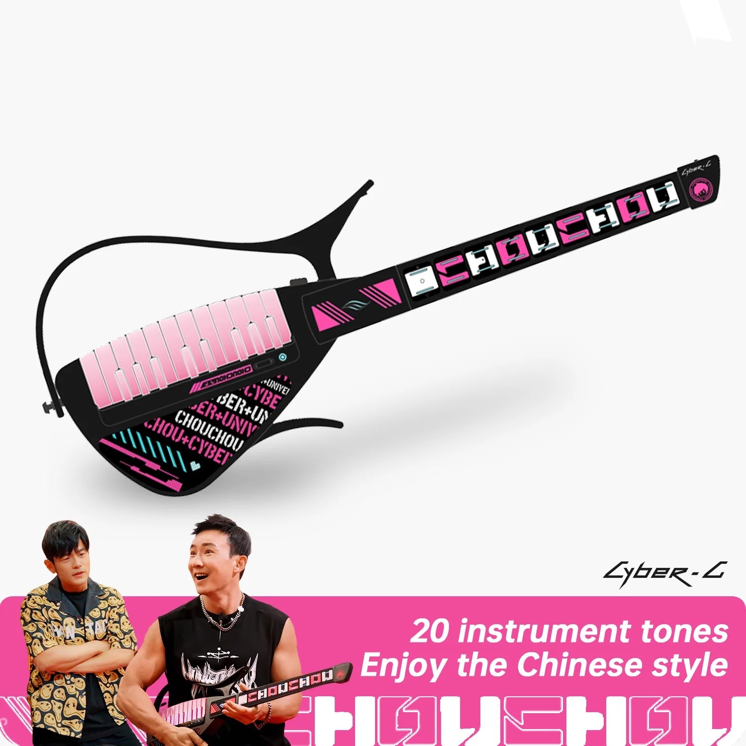 Đàn Guitar Enya Cyber G Keyboard - Chou Chou
