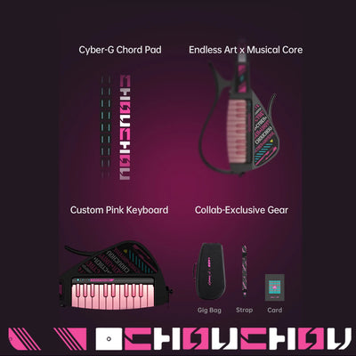 Đàn Guitar Enya Cyber G Keyboard - Chou Chou