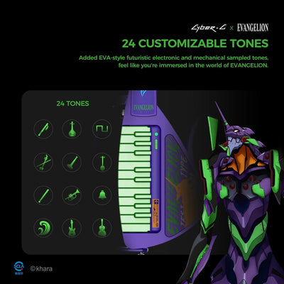 Đàn Guitar Enya Cyber G Keyboard - Eva