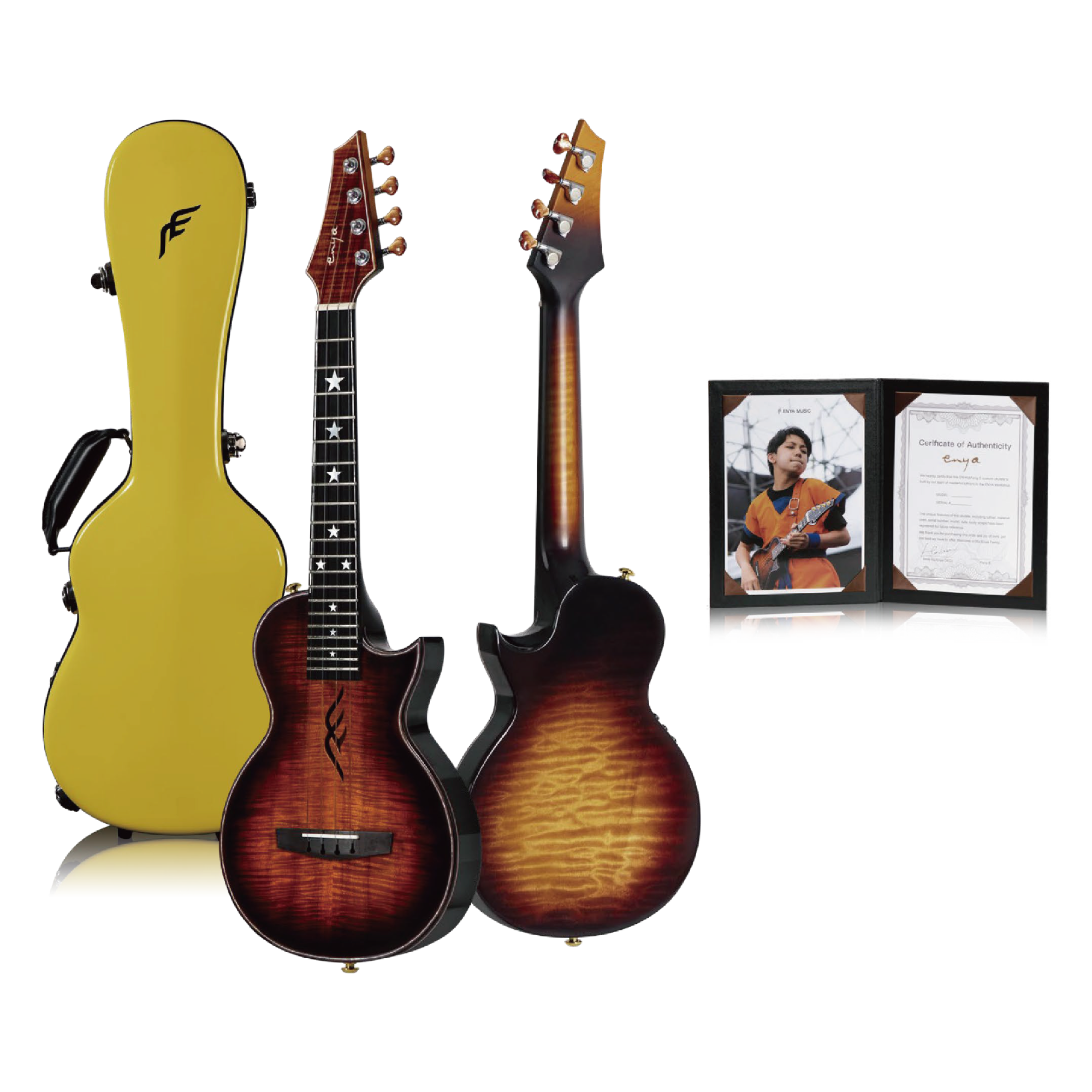 Đàn Ukulele Enya E6 FE Limited Pro - Feng E 
