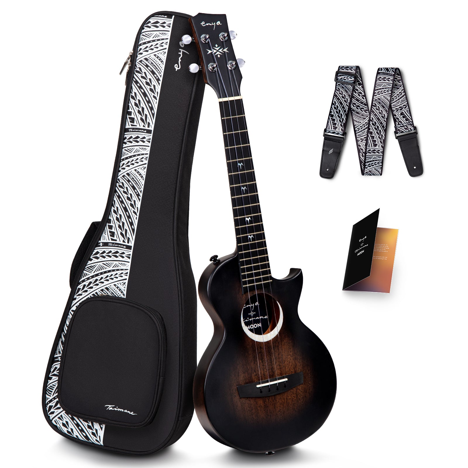 Đàn Ukulele Enya Moon - Taimane Signature