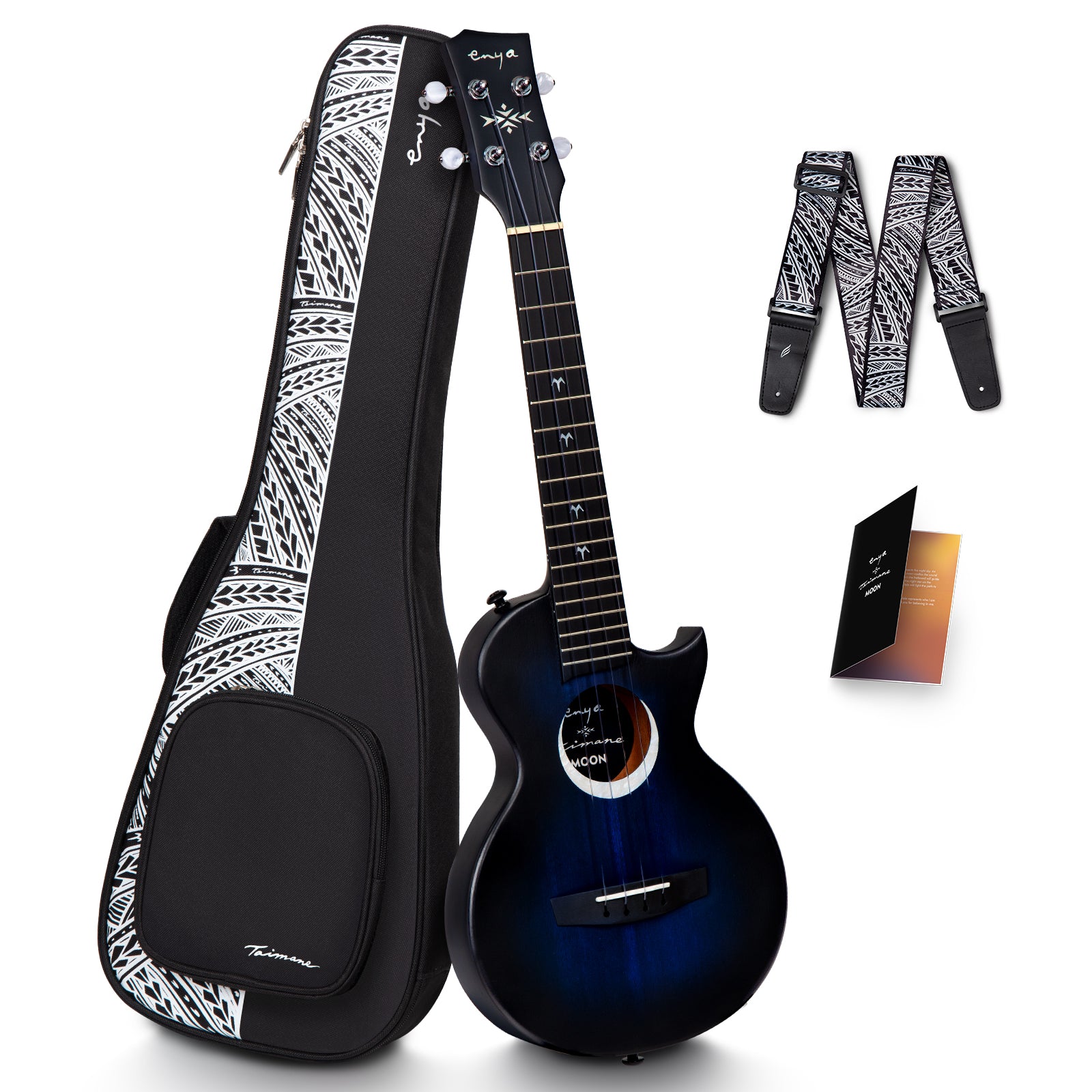 Đàn Ukulele Enya Moon - Taimane Signature