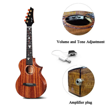 Đàn Ukulele Enya EUT M6 EQ - Natural