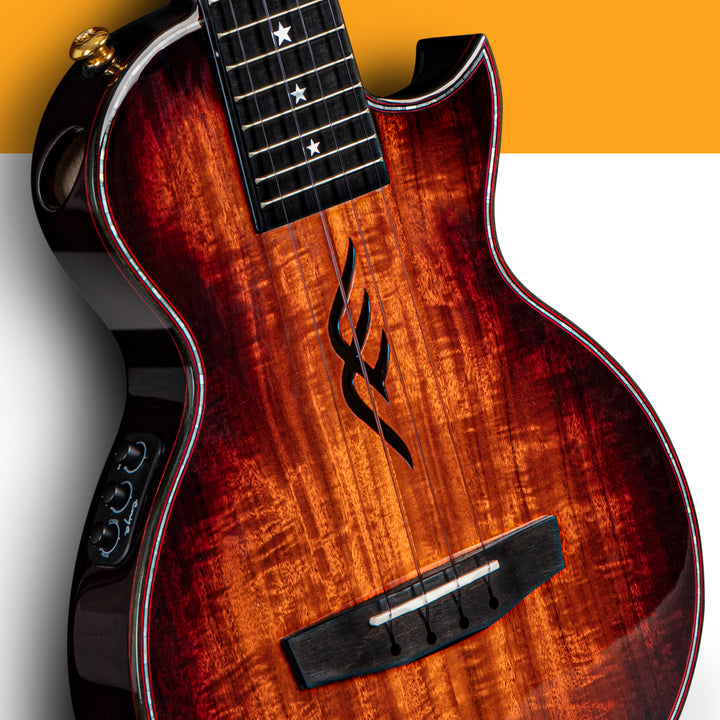 Đàn Ukulele Enya EUT E6 FE Acacia EQ AcousticPlus - Standard Edition