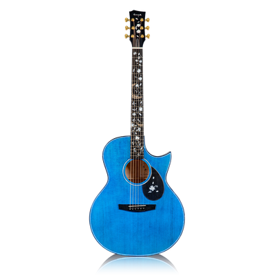 Đàn Guitar Enya Flowers Ocean Standard AJ - Blue