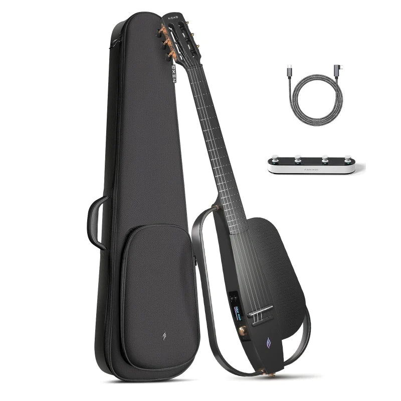 Enya Nexg 2N Deluxe Black Guitar – Enya Music Việt Nam