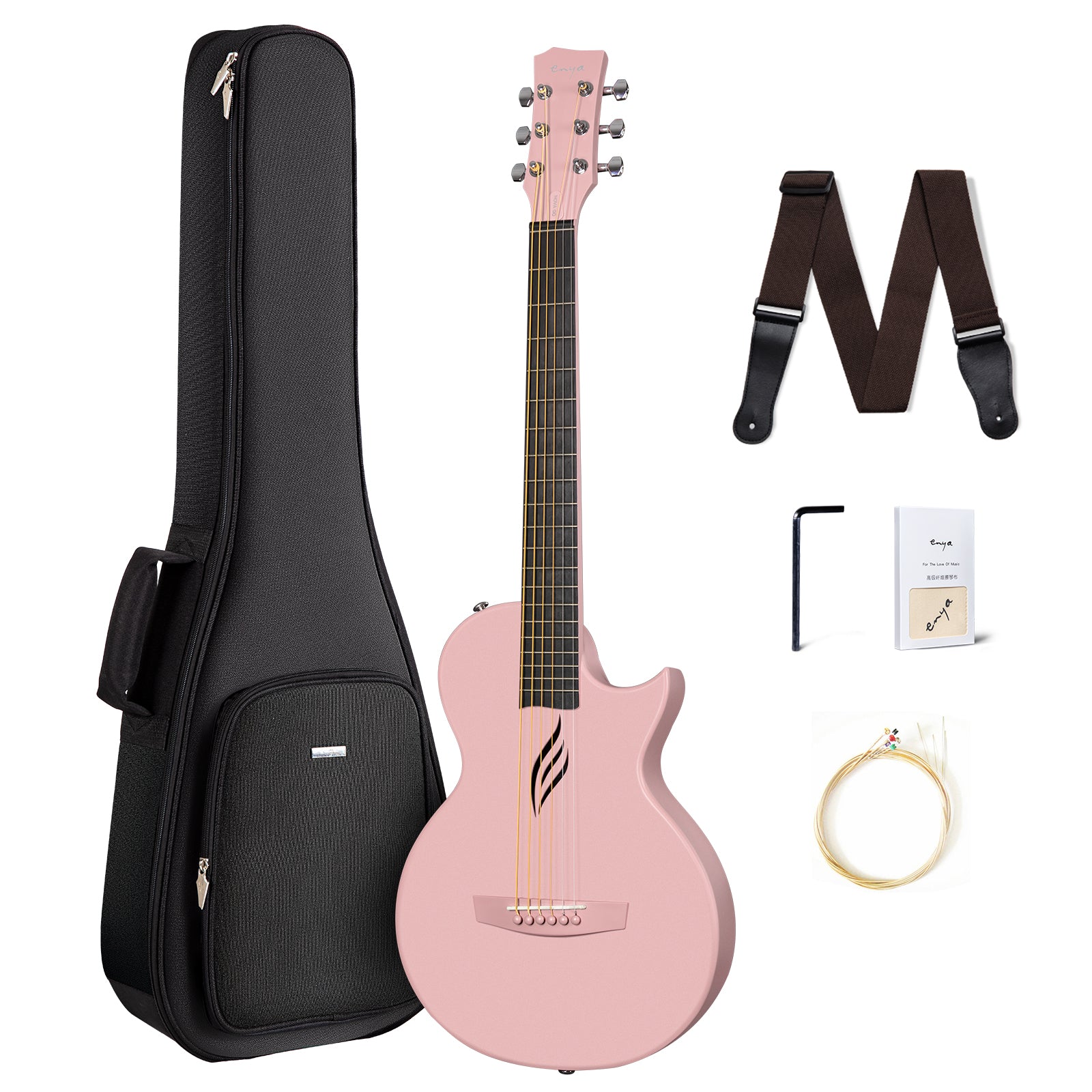 Đàn Guitar Enya Nova Go - Pink