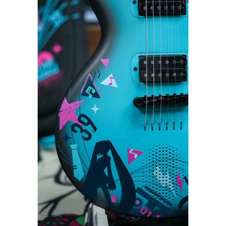 Đàn Guitar Enya Nova Go Sonic - Hatsune Miku Edition Blue