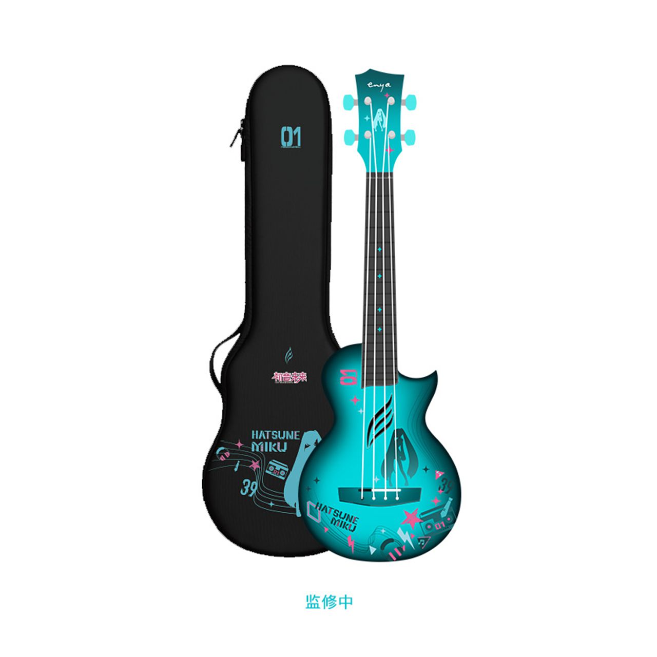 Đàn Ukulele Enya Nova U - Hatsune Miku Blue