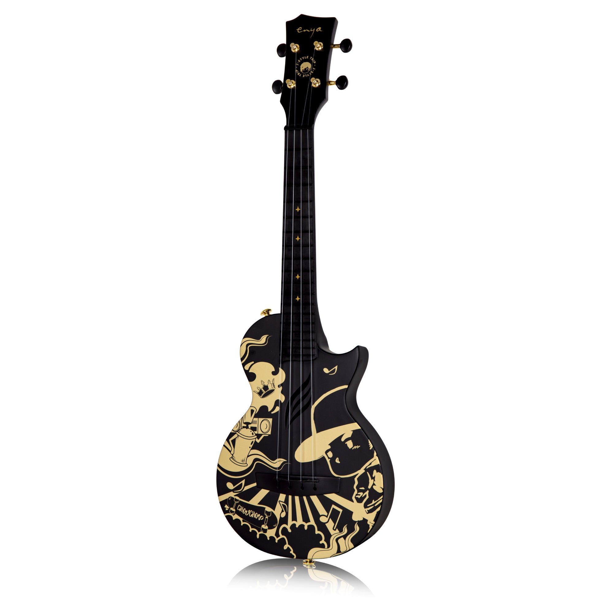 Đàn Ukulele Enya Nova U - Jay Chou Black