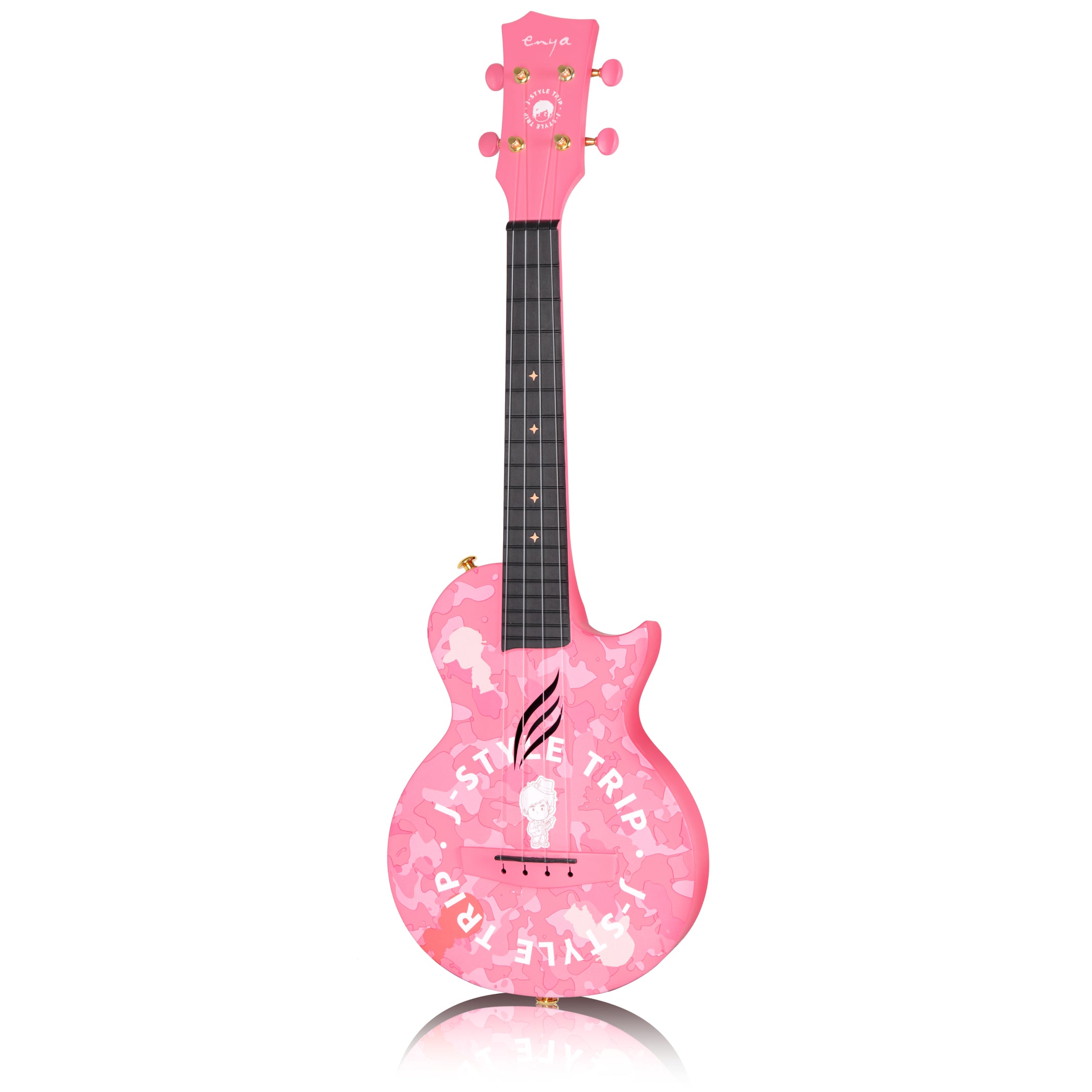 Đàn Ukulele Enya Nova U - Jay Chou Pink
