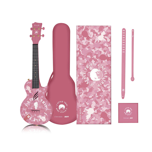 Đàn Ukulele Enya Nova U - Jay Chou Pink