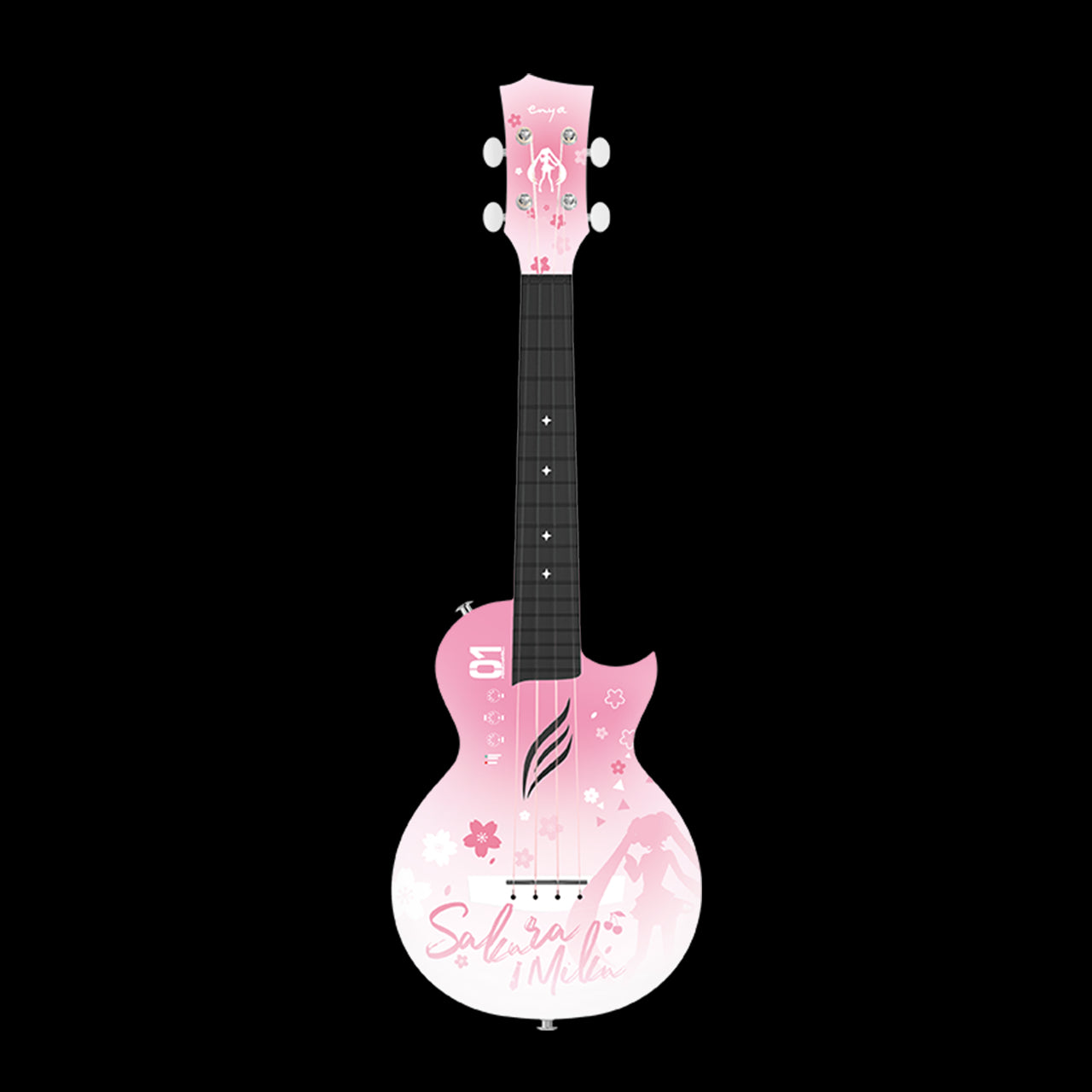 Đàn Ukulele Enya Nova U - Hatsune Miku Pink