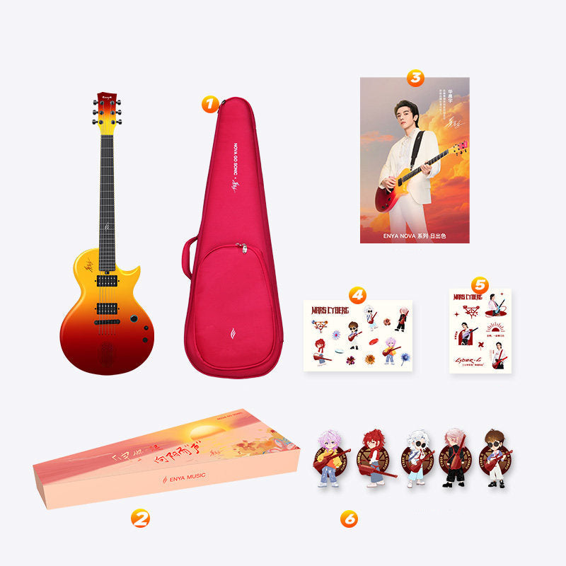 Đàn Guitar Enya Nova Go Sonic Mars - Hua Chenyu