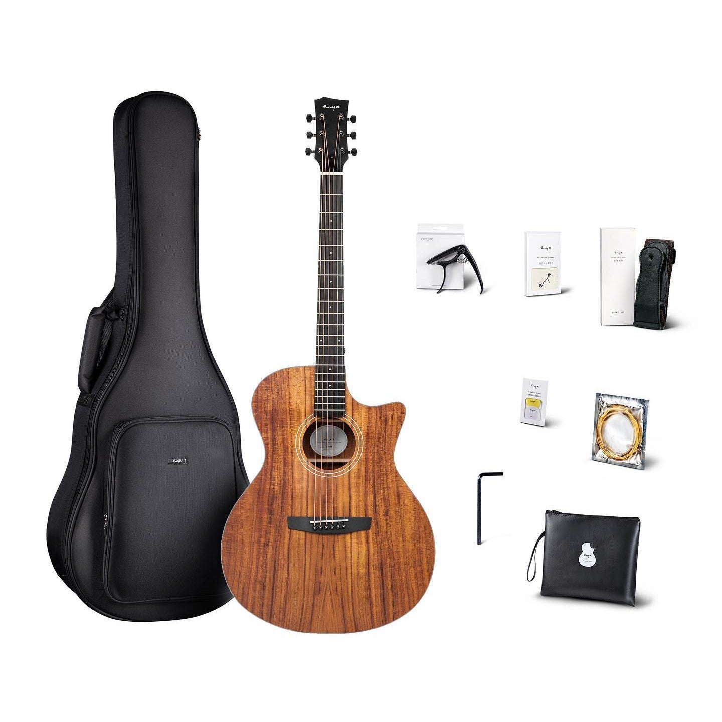 Đàn Guitar Enya EGA K1 EQ AcousticPlus