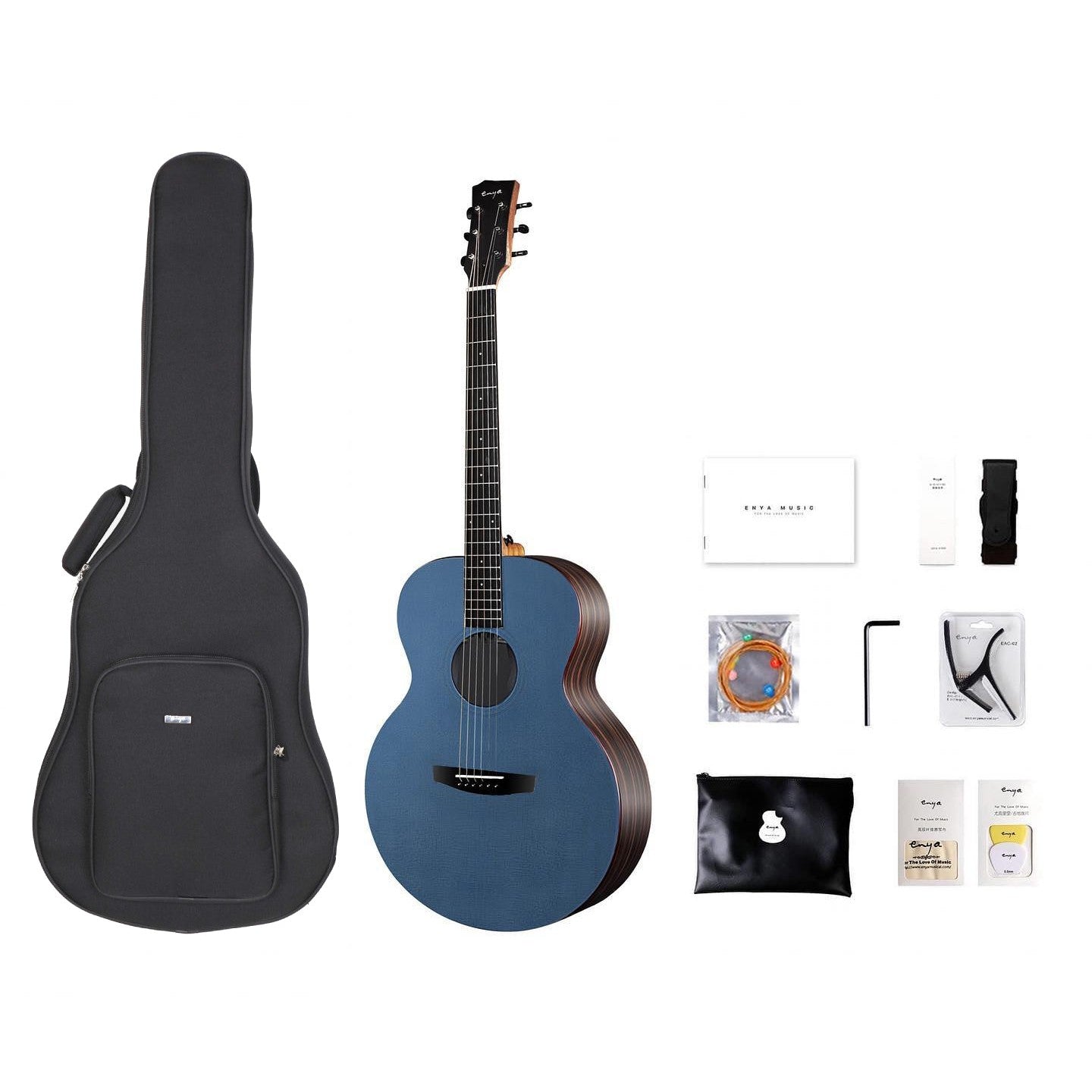 Đàn Guitar Enya EM X1 Pro - Blue