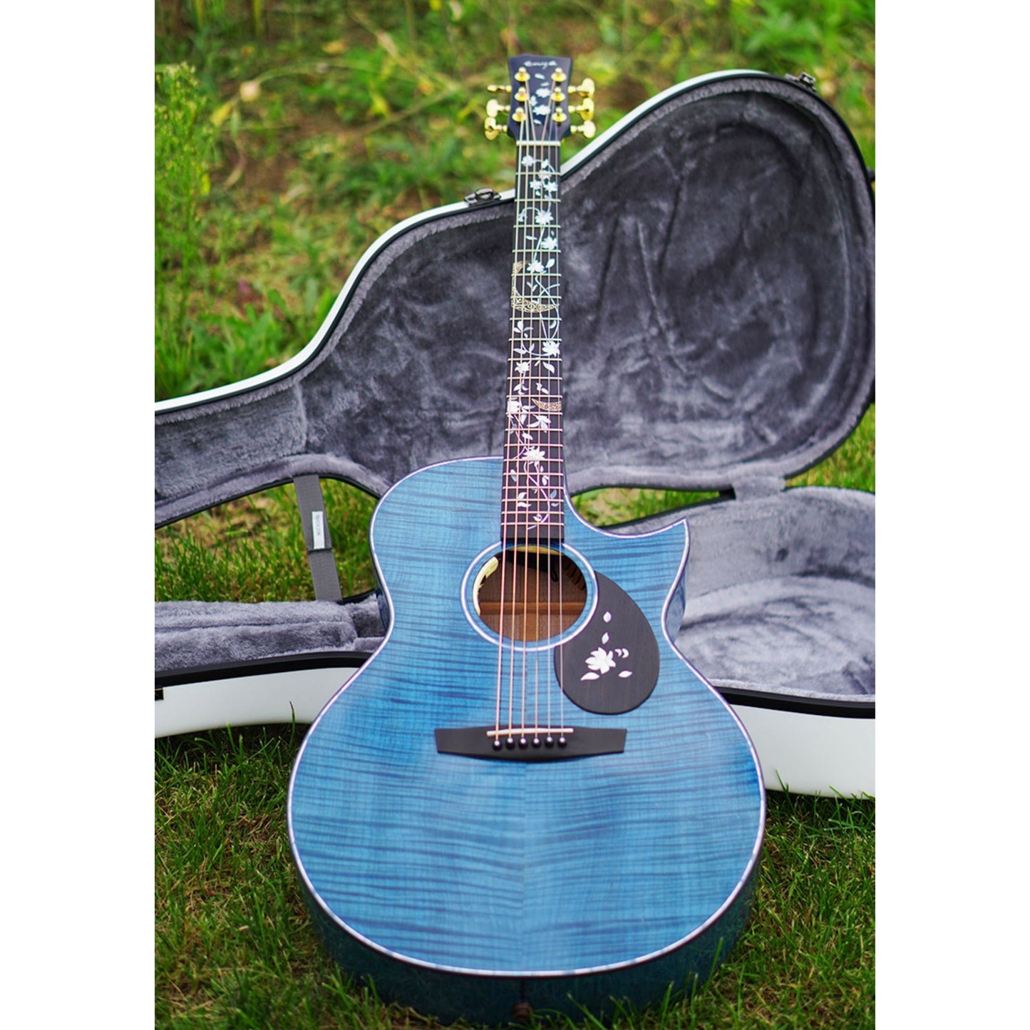 Đàn Guitar Enya Flowers Ocean Limited AJ