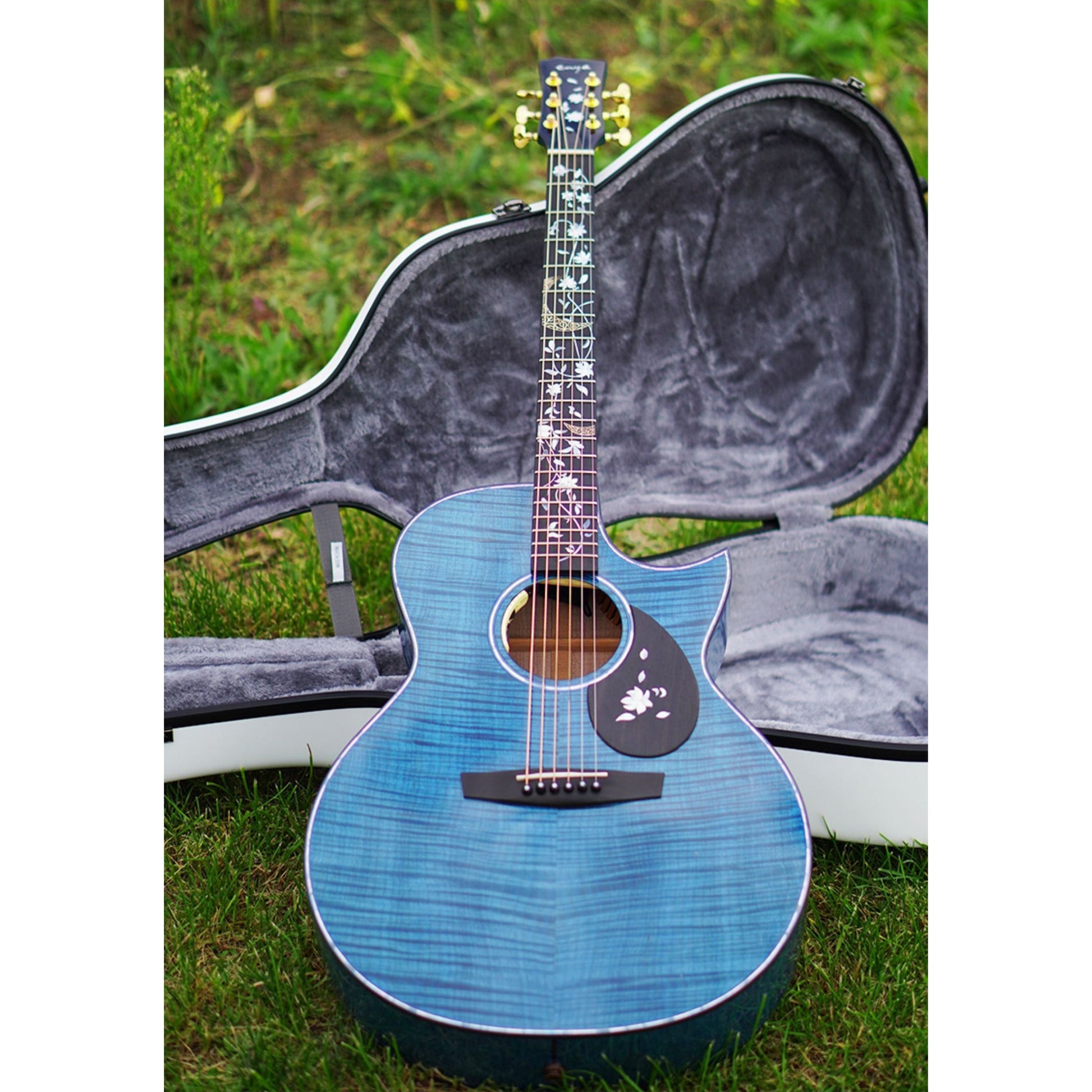 Đàn Guitar Enya Flowers Ocean Limited AJ