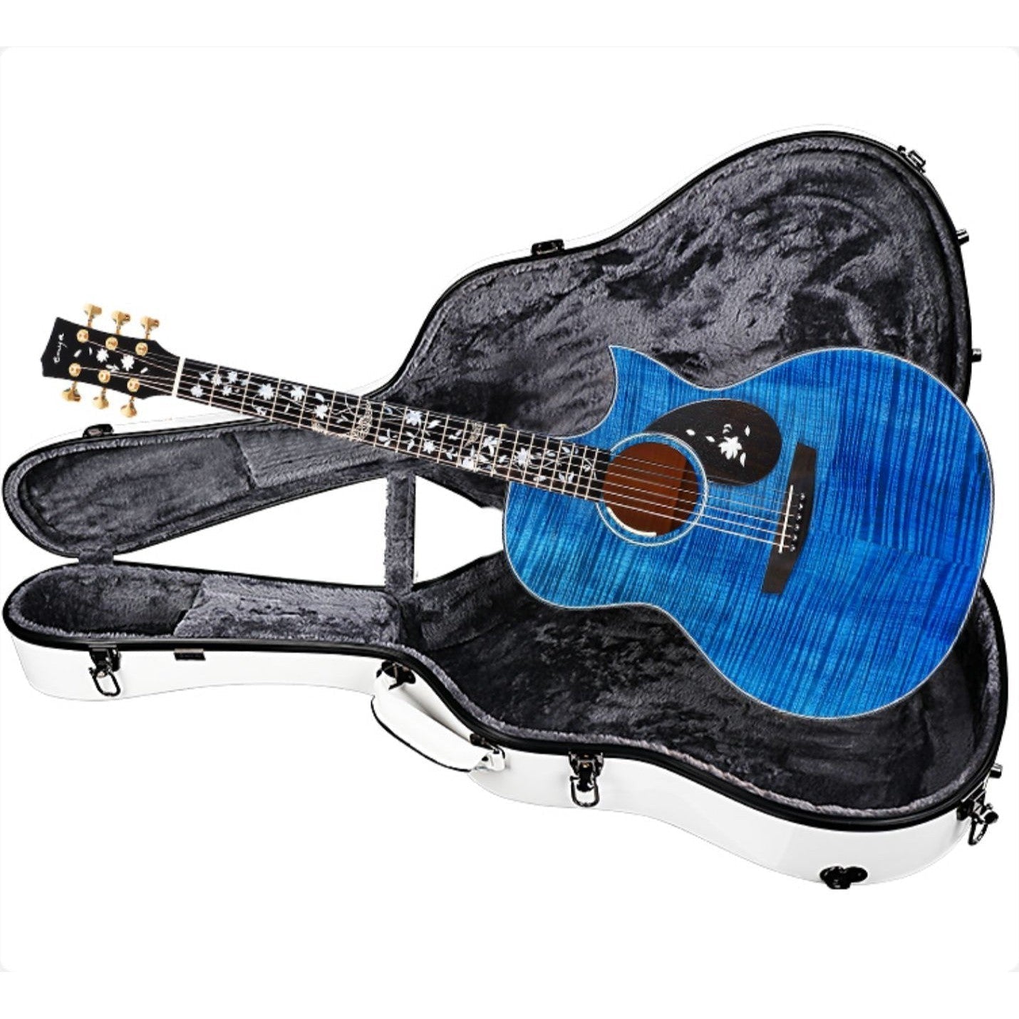 Đàn Guitar Enya Flowers Ocean Limited AJ EQ LR Baggs