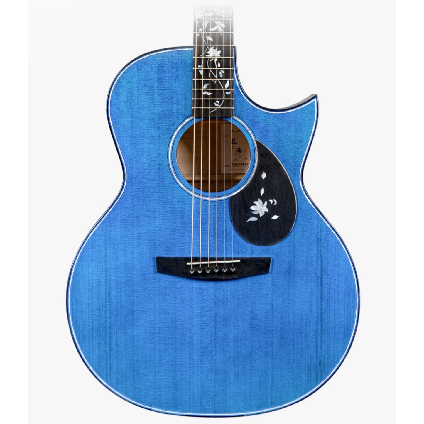 Đàn Guitar Enya Flowers Ocean Standard AJ - Blue