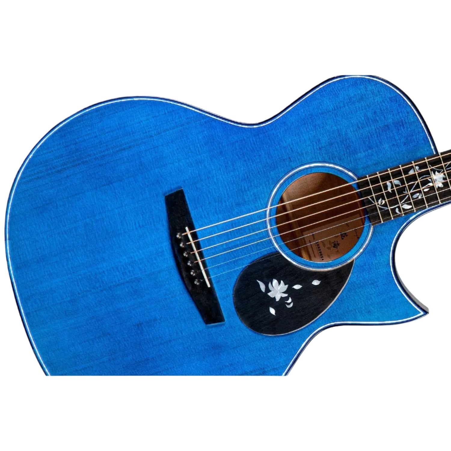 Đàn Guitar Enya Flowers Ocean Standard AJ - Blue