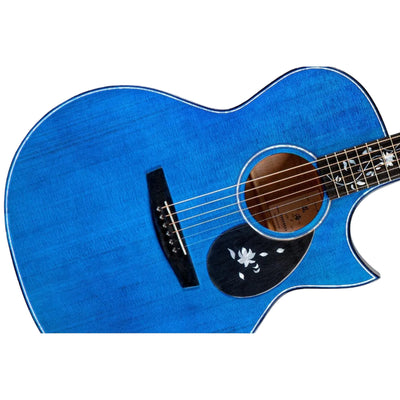 Đàn Guitar Enya Flowers Ocean Standard AJ - Blue
